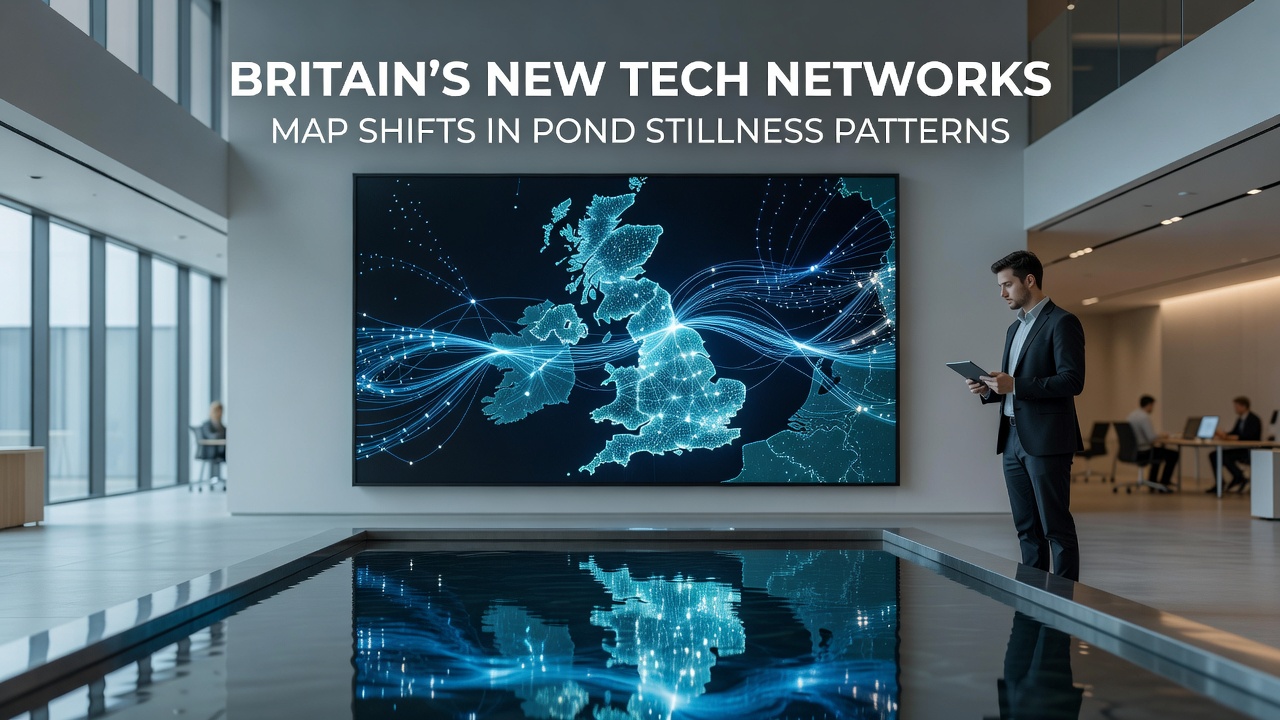 Britain's New Tech Networks Map Shifts in Pond Stillness Patterns