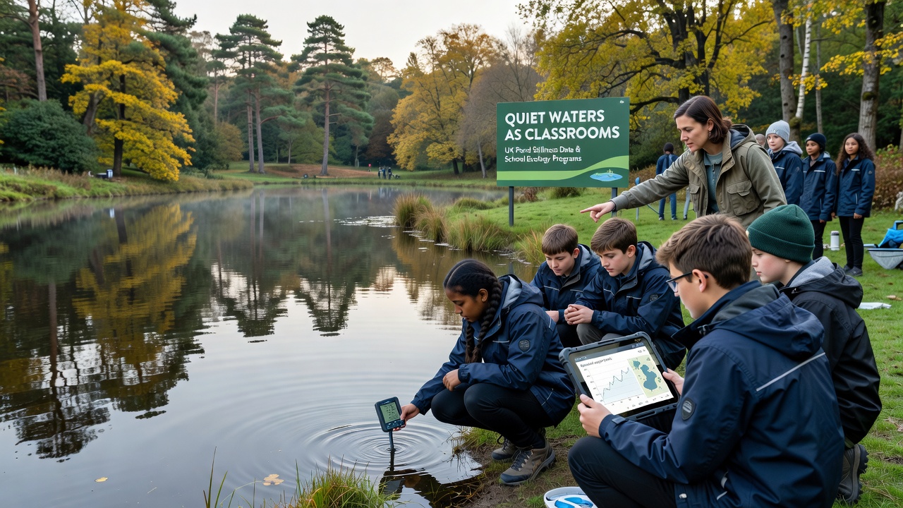 Quiet Waters as Classrooms: How UK Pond Stillness Data Shapes School Ecology Programs